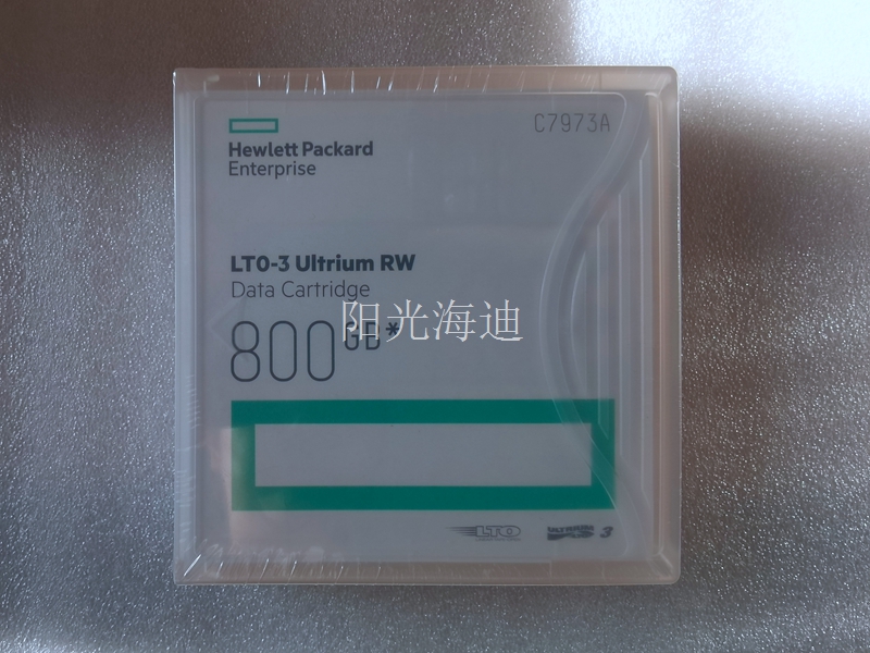 HPE HP LTO-3 Ultrium RW Data Cartridge C7973A